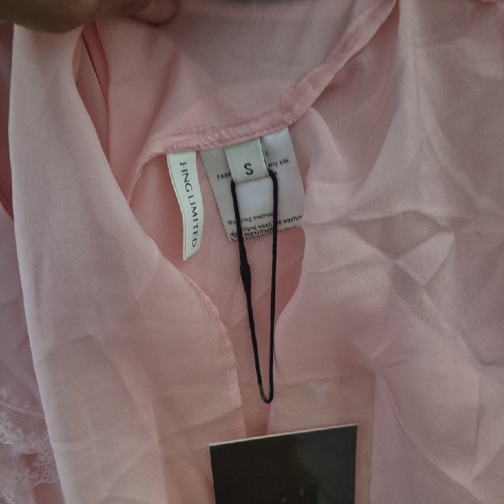 j.INDG LIMITED Soft Pink Blouse - Picture 5 of 8
